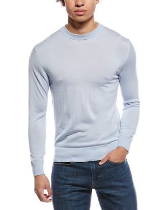Eleventy Wool & Silk-Blend Crewneck Sweater