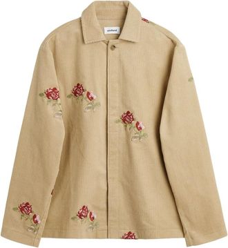 Soulland Cliff jack - unisex - Zomerjassen - Beige - M/L - Katoen - Jassen