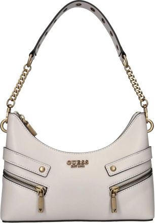 Guess Tassen, Dames, Beige, ONE Size, Leer, Trissa Schoudertas