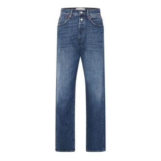 Replay Mens Replay 9zero1 Straight-Fit Jeans in Blue