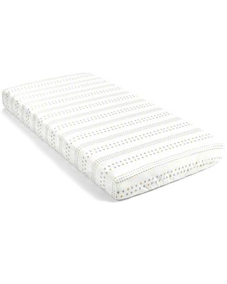 Lush D&eacute;cor Lush Decor Hygge Geo Modern Soft & Plush Fitted Crib Sheet