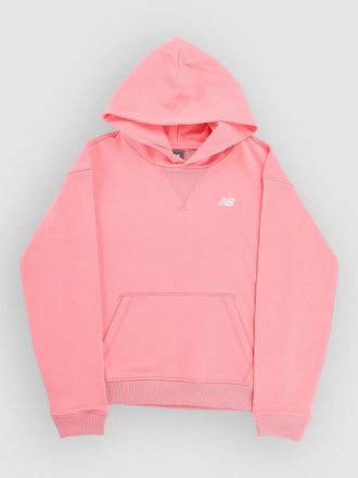 New Balance French Terry Small Logo Kids Hoodie roze