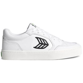 Cariuma Womens Cariuma Vallely Sneakers White Leather Skateboarding Shoes HAWK1224