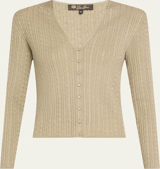 Loro Piana Rimella Cashmere Cardigan