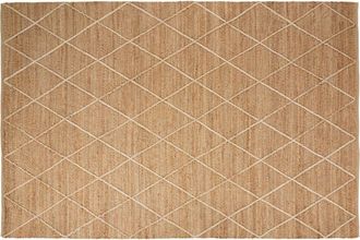 Maisons du monde Alfombra de yute trenzado de 200x300 cm