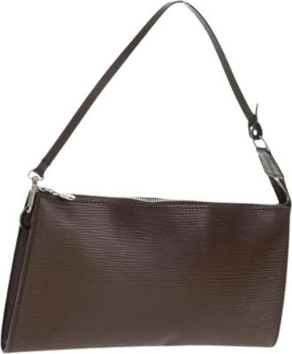 Louis Vuitton Pre-owned Shoulder Bags, female, Brown, Size: ONE SIZE Pre-owned Vintage Accessory Pouch