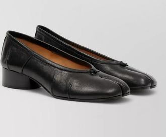 Maison Margiela leather tabi ballet pumps
