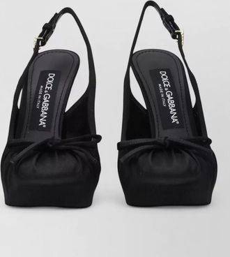 Dolce & Gabbana satin pumps