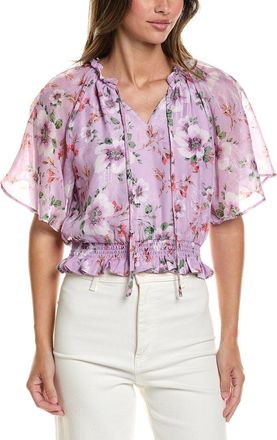 CeCe by Cynthia Steffe Cece Ruffle Raglan Top