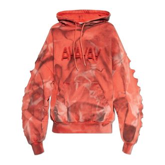 Avavav Vintage Effect Sweatshirt - Dames - Hoodies - Rood - L - Katoen - Hoodies & sweatvesten