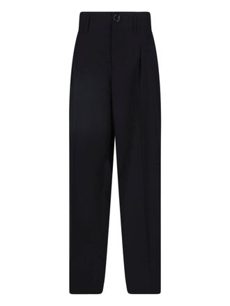 Ami Straight-Leg Tailored Trousers in Virgin Wool by Ami Paris