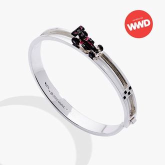 Alex and Ani Hot Wheels Moveable Racecar Hinge Bangle in Silver at Nordstrom