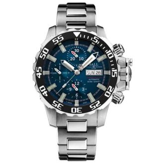 Ball Pre-owned Ball Engineer Hydrocarbon Chronograph Automatic Blue Dial Mens Watch DC3226A-S6C-BE