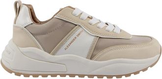 Alexander Smith Dover Cr&egrave;me Sneakers - Dames - Sneakers - Beige - 38 EU - Leer - Schoenen