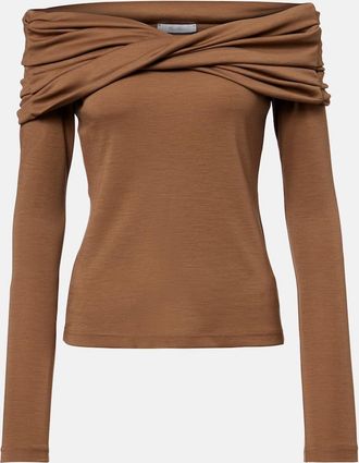 Max Mara Top Orafo in lana vergine