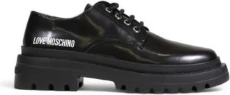 Love Moschino Herfst/Winter Dames Schoenen Collectie - Dames - Veterschoenen - Zwart - 41 EU - Schoenen