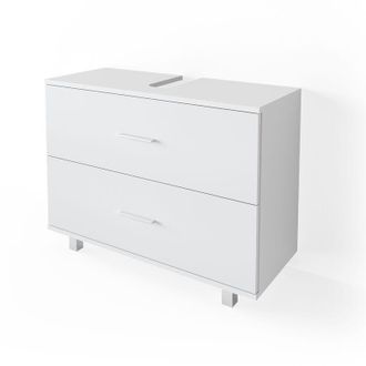Vicco Mobile sottolavabo per bagno Ilias, Bianco, 80 x 60.8 cm Vicco