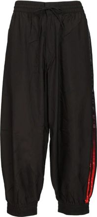 Yohji Yamamoto Wide Broeken - Heren - Sweatpants - Zwart - S - Broeken