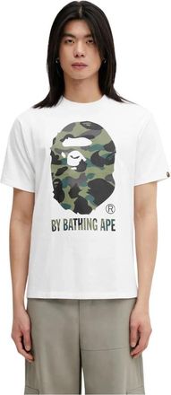A Bathing Ape 1st Camo Tee - Heren - T-shirts - Wit - XL - Katoen - Tops