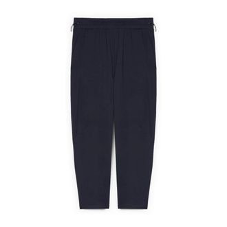 Fiorella Rubino Dames, Broeken, Blauw, Maat: M/L Nylon