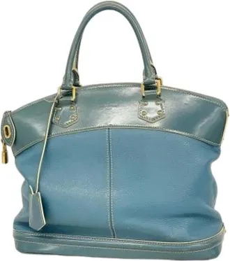 Louis Vuitton Pre-owned Handbags, female, Blue, Size: ONE SIZE Pre-owned Vintage Handbag