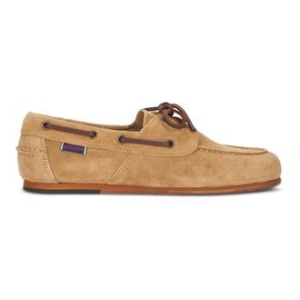 Sebago Sailor Shoes, female, Beige, Size: 6 1/2 US Owen Boat Shoe