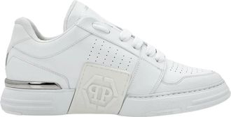 Philipp Plein Low-Top Sneakers Royal Street - unisex - Sneakers - Wit - 35 EU - Katoen - Schoenen