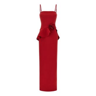 Rotate Rotate Birger Christensen, Dames, Jurken, Rood, Maat: XS