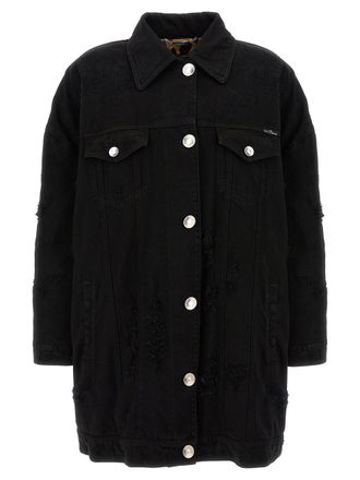 Dolce & Gabbana Denim Long Jacket