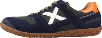 Munich Goal 1658 - Heren - Sneakers - Blauw - 43 EU - Leer - Schoenen