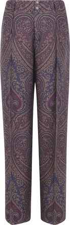 Etro Pants Paisley Print Wrea008899tjb1b