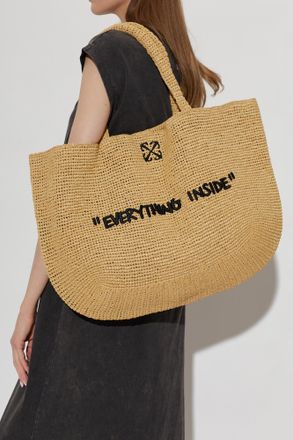 Off-white Jitney Bag, Womens, Beige