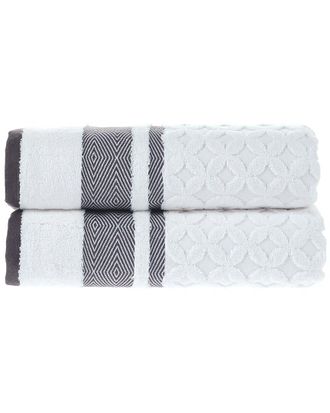 Alexis Alexis Antimicrobial Westport Bath Sheet, Pack Of 2