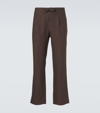 St&ograve;ffa St&ograve;ffa Linen straight pants