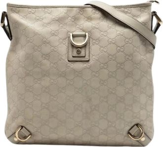 Gucci Borsa Pre-owned in Pelle Impunturata - - Pre-owned - Donna - Beige - ONE SIZE