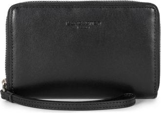 Lancaster Leren Portemonnees Pasjeshouders - Dames - Portefeuilles - Zwart - ONE Size - Leer - Accessoires