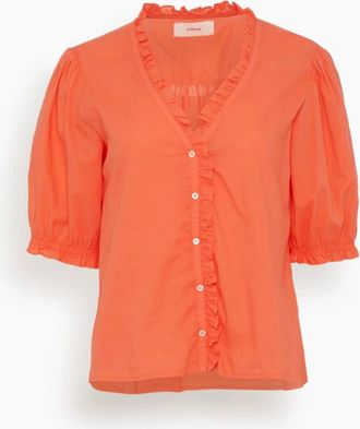Xirena Womens Jenna Shirt In Sugar Poppy