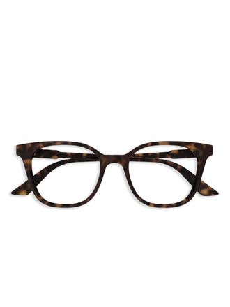 Gucci Occhiali con logo - Marrone