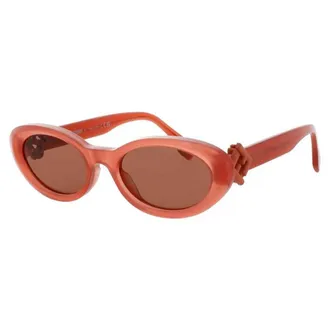 Fendi Ladies Multi-Color Rectangular Sunglasses FE40140U66S