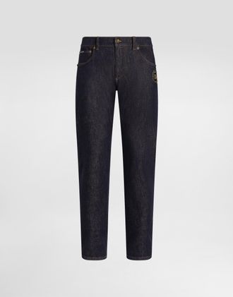 Dolce & Gabbana Denim Trousers - Man Denim Multi-colored 54