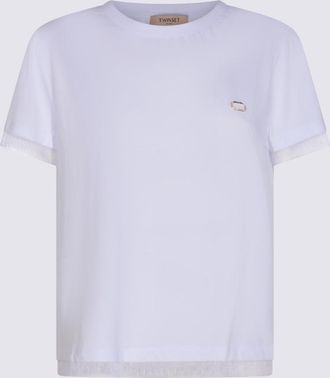 Twin-Set T-Shirts And Polos Light And Natural-Donna
