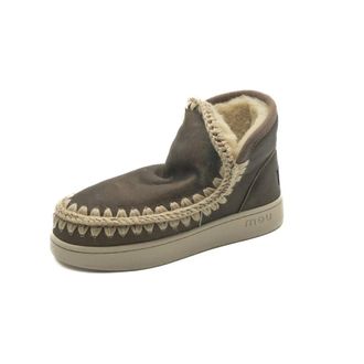 Mou Schoenen, Dames, Bruin, 36 EU, Leer, New Eskimo Sneak