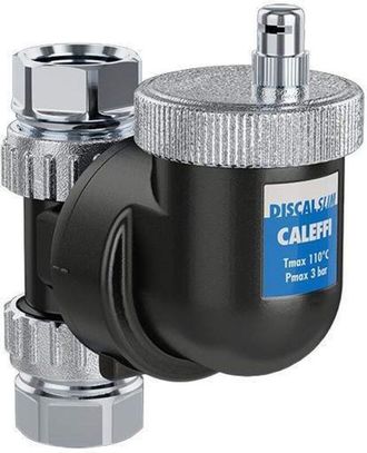 Caleffi Caleffi - DISCALSLIM-Disaeratore con attacchi filettati femmina 5518 3/4F