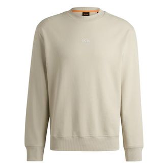 Boss Orange by Hugo Boss Heren, Sweatshirts & Hoodies, Beige, Maat: XL