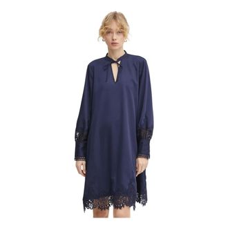 Bruuns Bazaar Felicia Dress - - Dresses - Donna - Blu - L