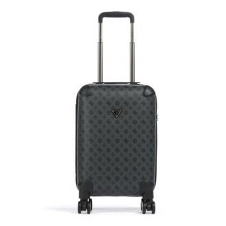 Guess Cabin Bags, female, Black, Size: ONE SIZE Wilder Trolley with All-Over Logo