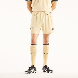 New Balance Atalanta BC Uomo New Balance 26/27 Third Short in Giallo/Blu/Nero, Poliestere, Taglia XL