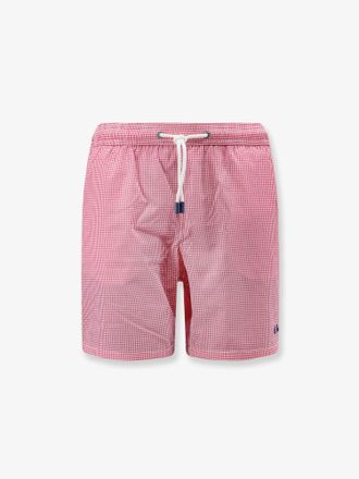 MC2 Saint Barth Boxer mare Patmos in nylon con motivo vichy - MC2 SAINT BARTH - gender_Man