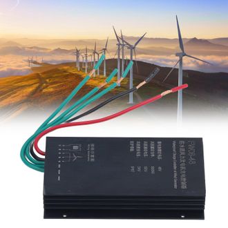 Infinite Controlador De Carga Autom&aacute;tico Para Turbina E&oacute;lica De 600 W Y 48 V, De Aluminio, Con Protecci&oacute;n Ip67