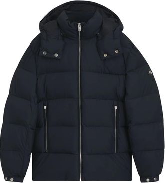 HUGO BOSS Winterjas - Heren - Winterjassen - Blauw - 2XL - Jassen